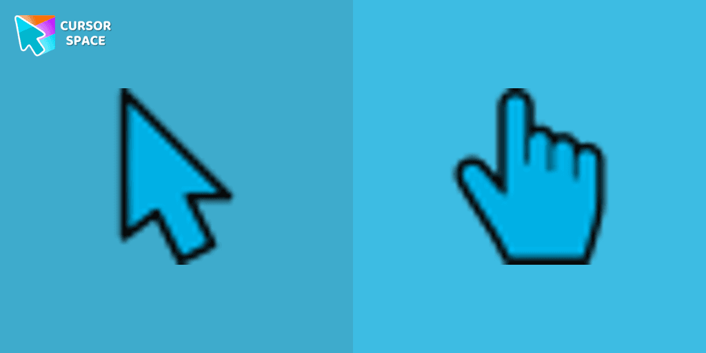 Blue Сursor cursor pack